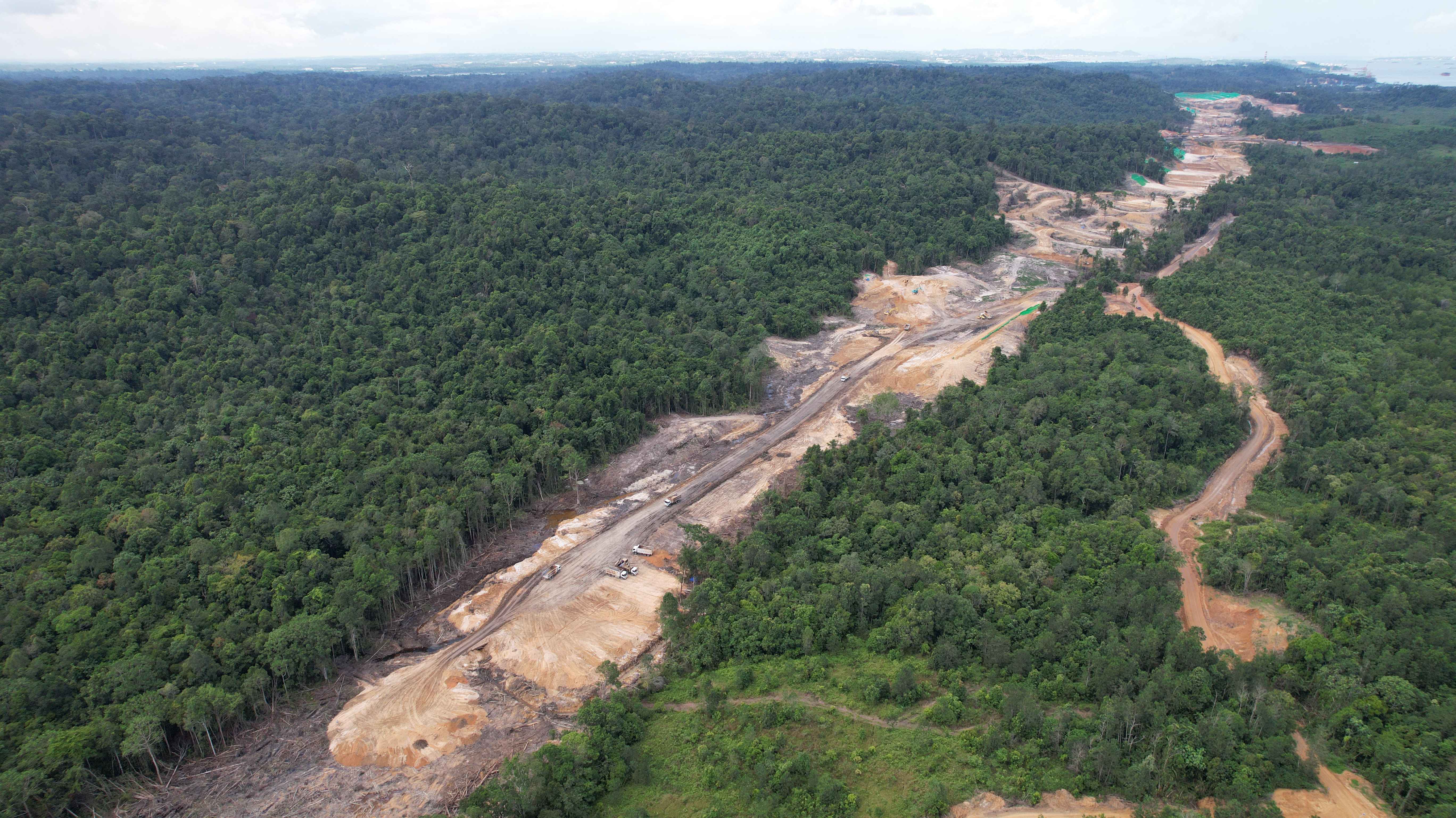 Jalan Tol Ikn3b-1 Kkt Kariangau- Sp. Tempadung